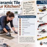 DIY ceramic tile installation