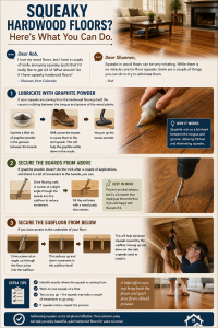 fix squeaky hardwood floors