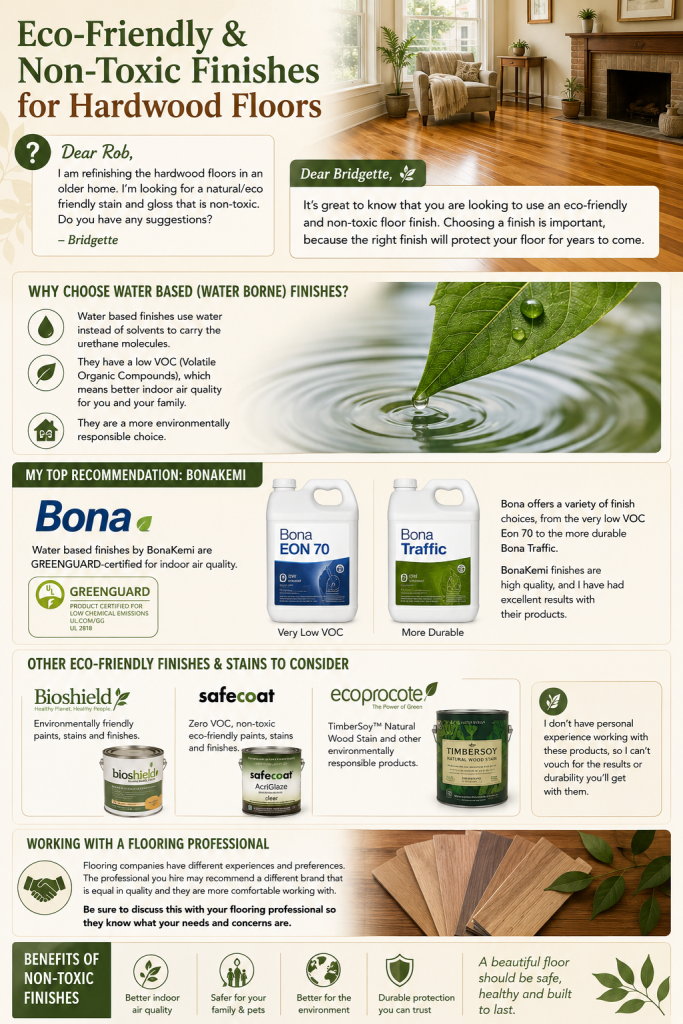 eco-friendly hardwood floor finish