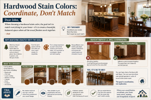 matching hardwood floor stain colors