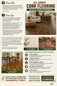eco-friendly cork flooring