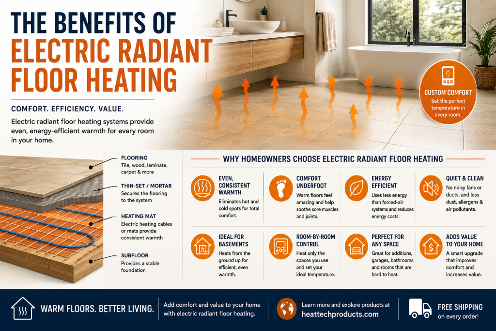 electric radiant floor heating