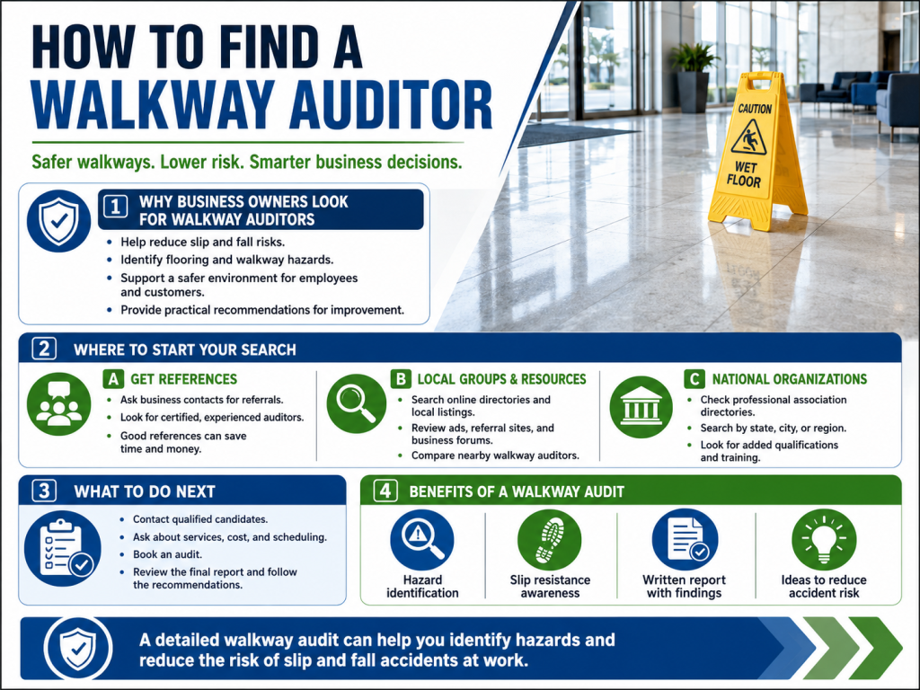 locate a walkway auditor