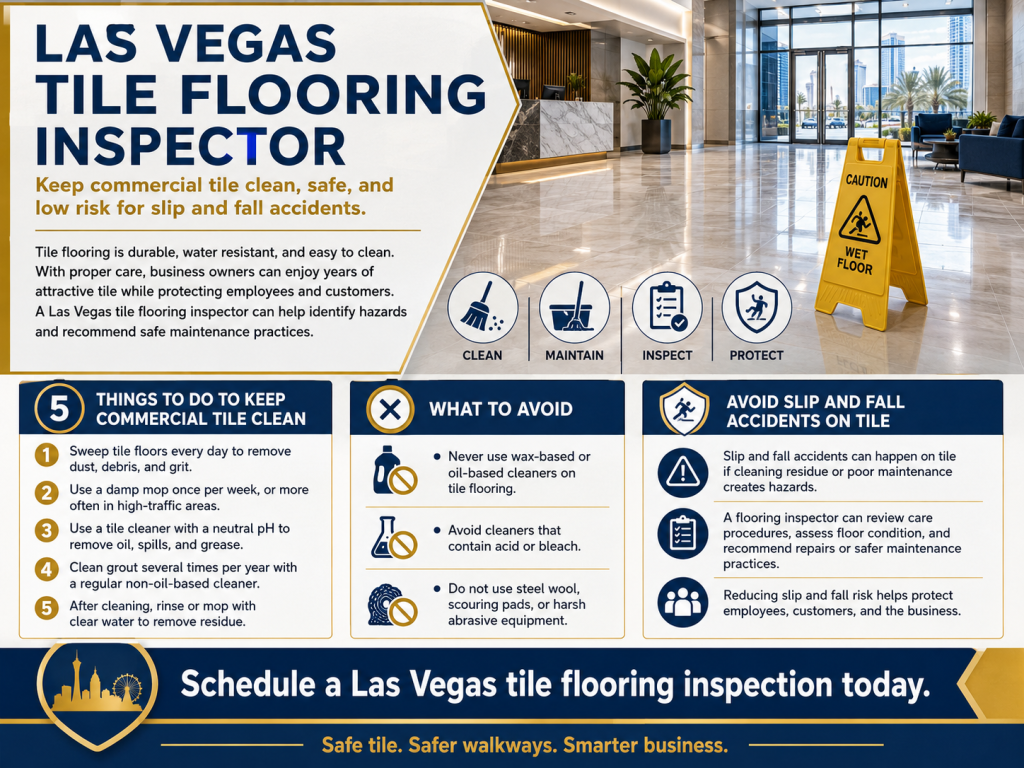 Las vegas tile flooring inspector
