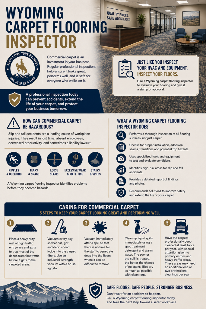 Wyoming carpet flooring inspector