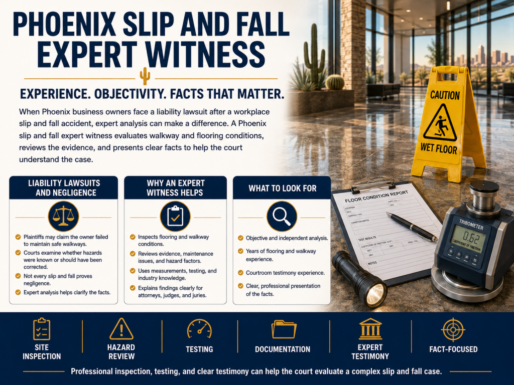 Phoenix slip and fall expert witness