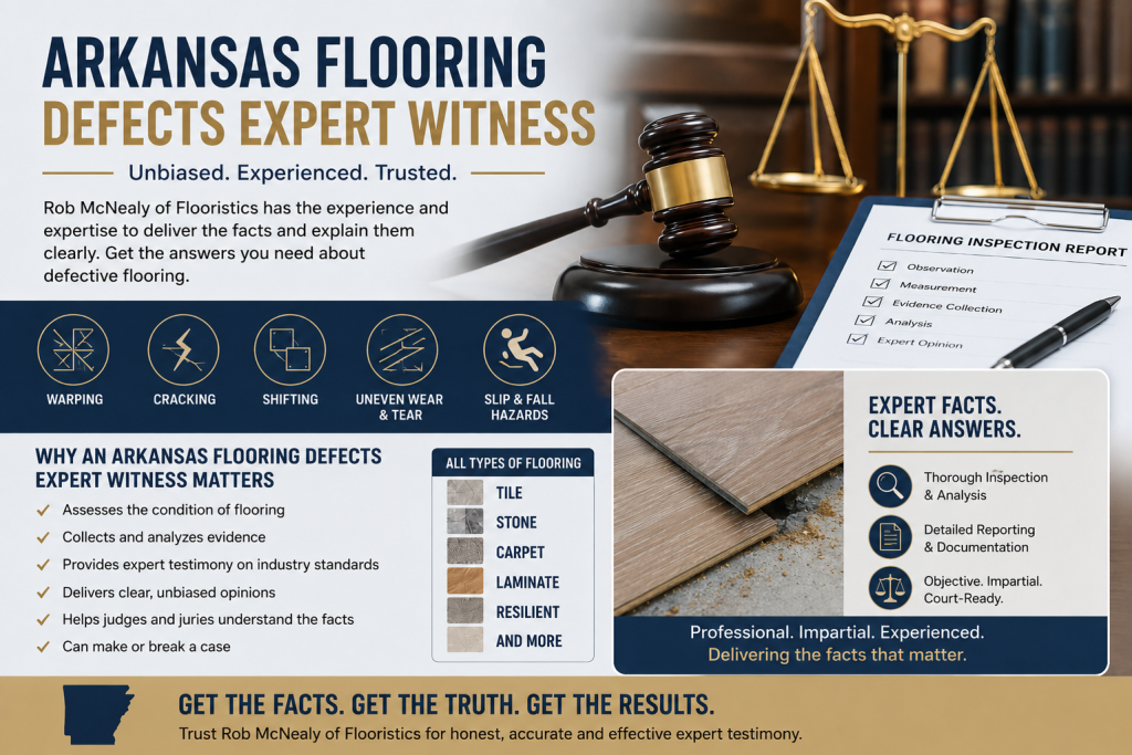 arkansas flooring defects expert witness