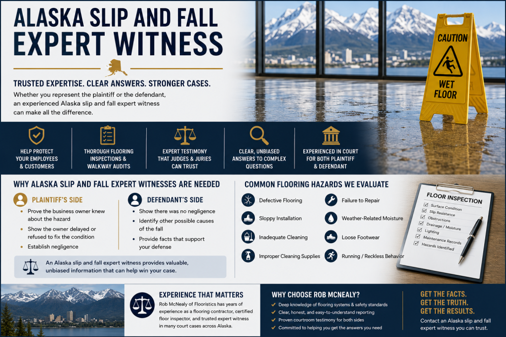 alaska slip and fall expert witness