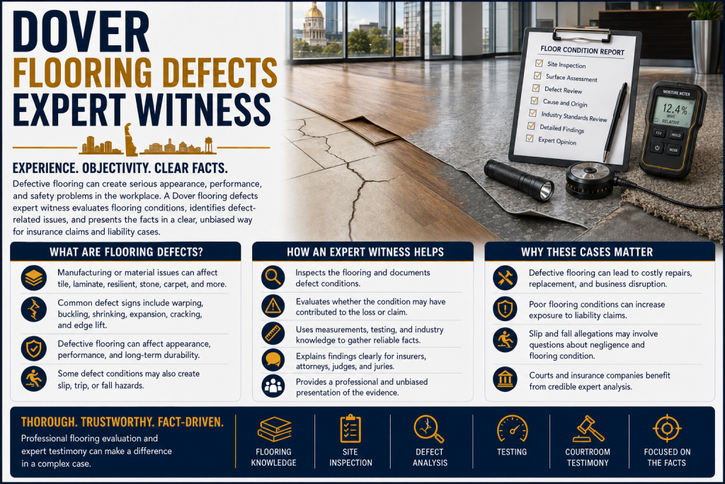 dover flooring defects expert witness