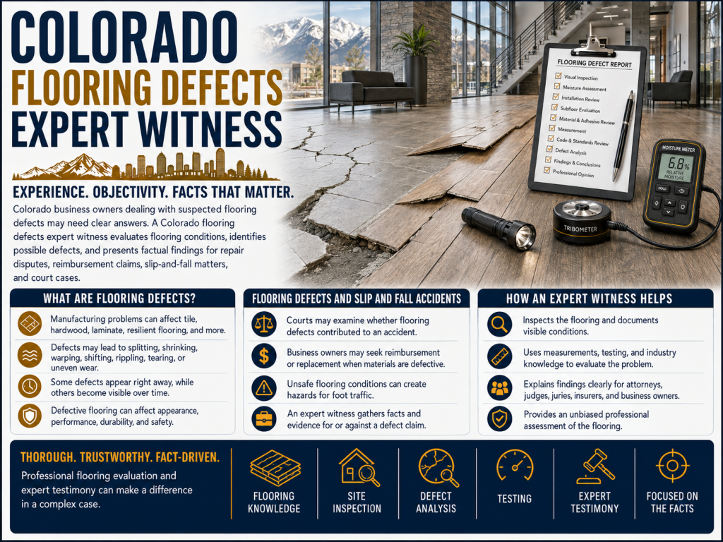 Colorado Flooring Defects Expert Witness