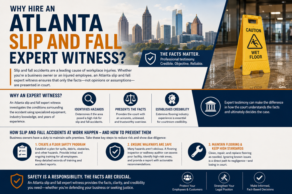 atlanta slip and fall expert witness