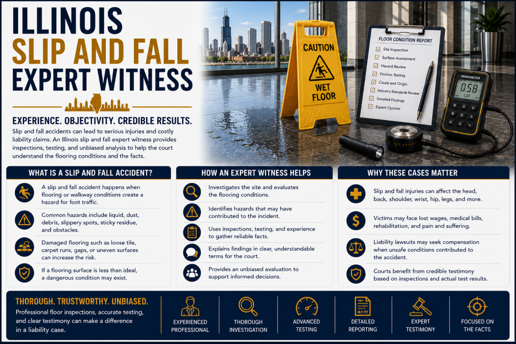 illinois slip and fall expert witness