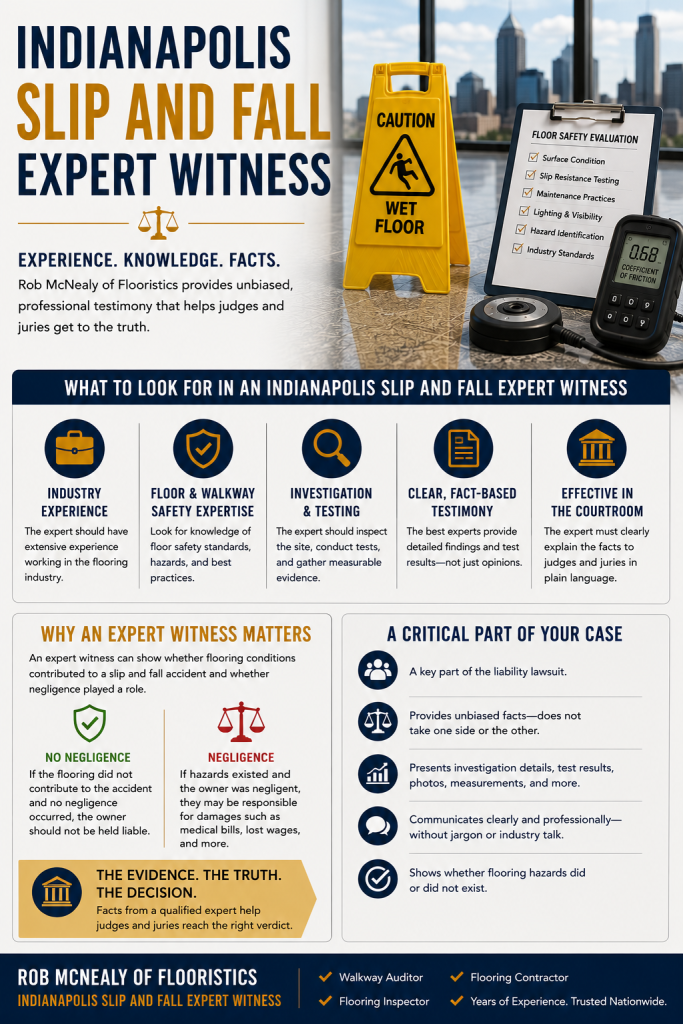 Indianapolis slip and fall expert witness