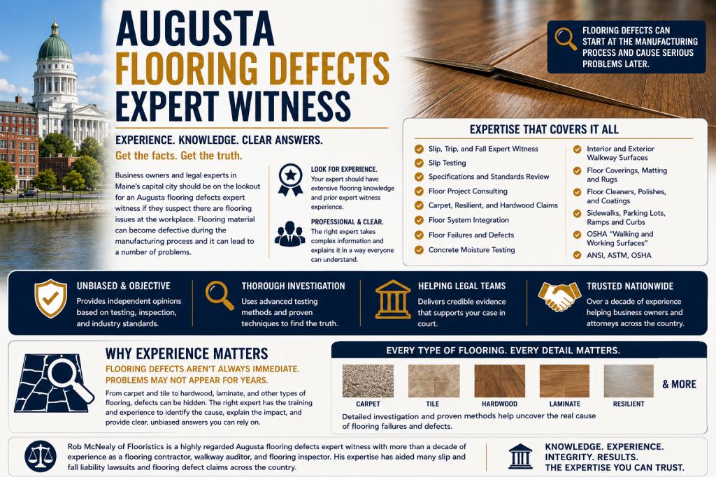 augusta flooring defects expert witness
