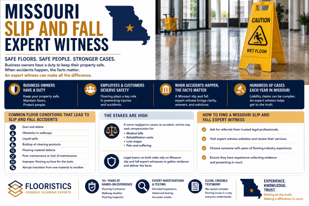 missouri slip and fall expert witness