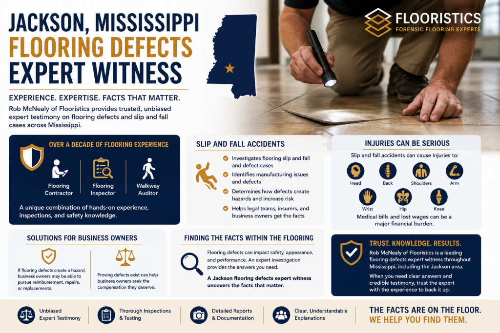 jackson flooring defects expert witness