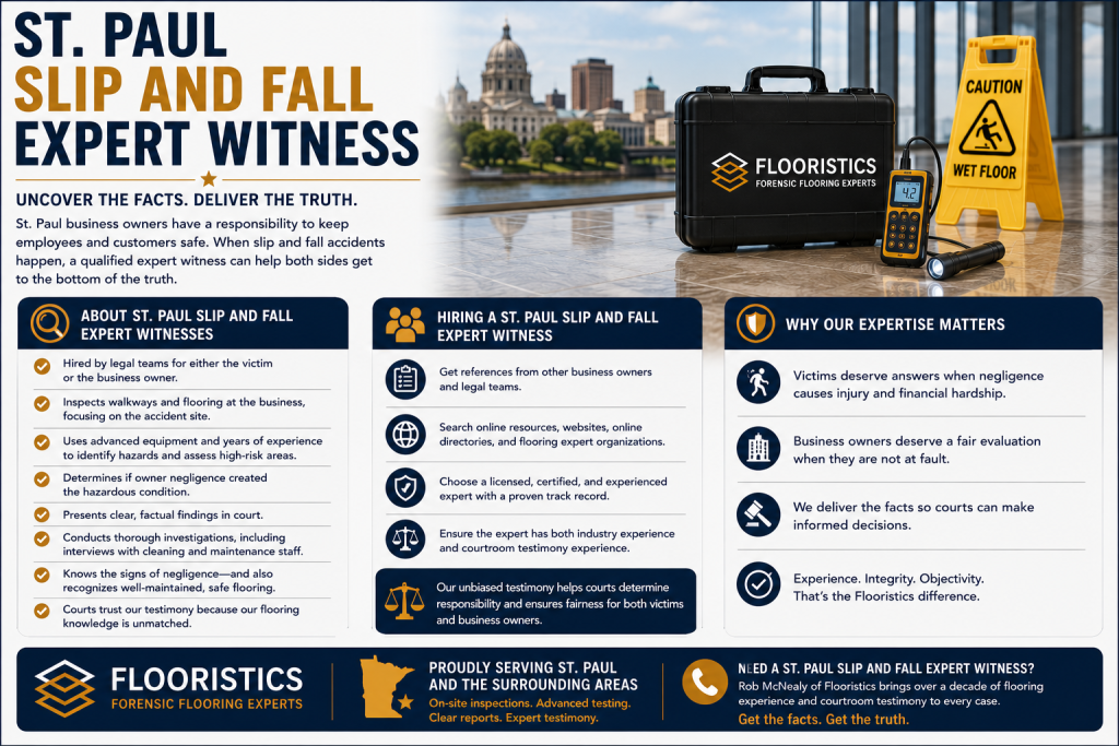St. Paul slip and fall expert witness