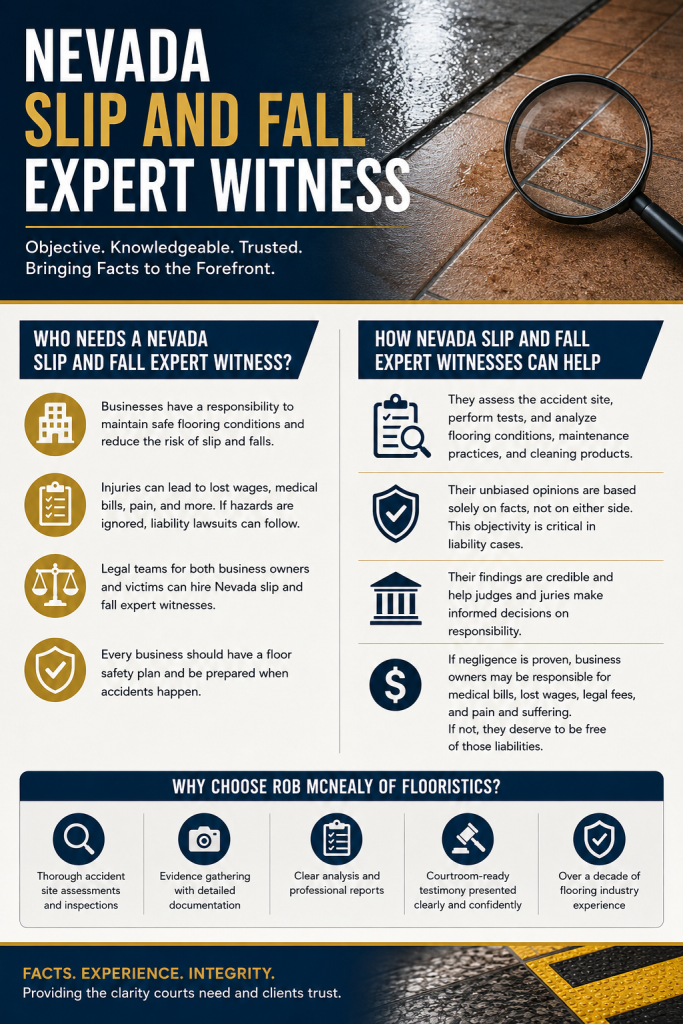 nevada slip and fall expert witness
