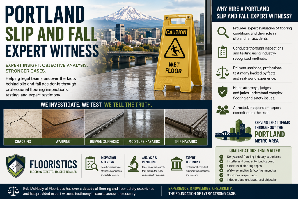 portland slip and fall expert witness