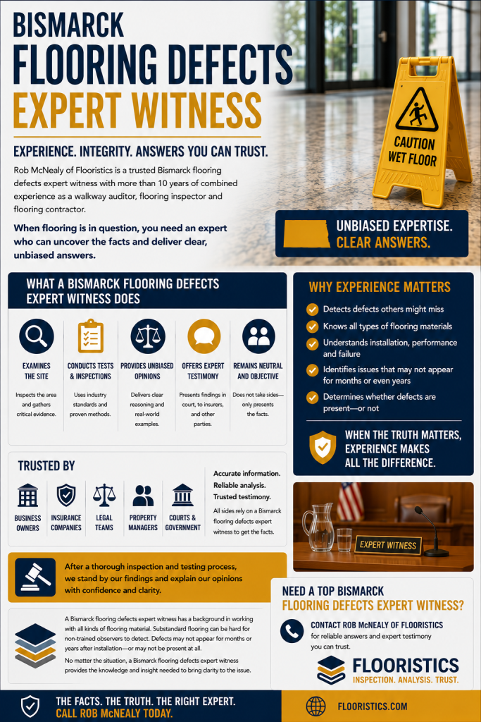 bismarck flooring defects expert witness