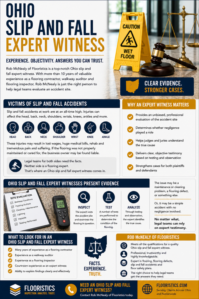 Ohio slip and fall expert witness