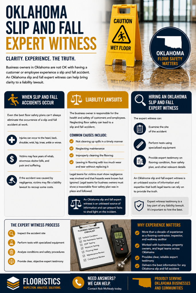 oklahoma slip and fall expert witness