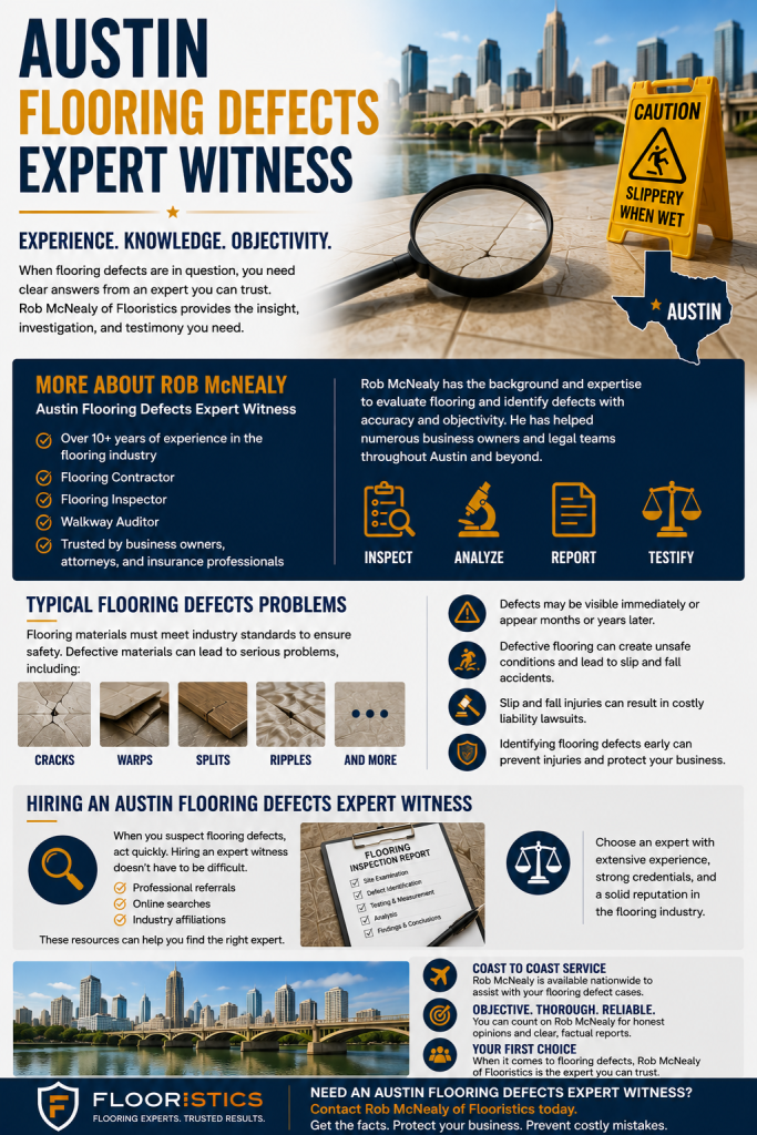 austin flooring defects expert witness