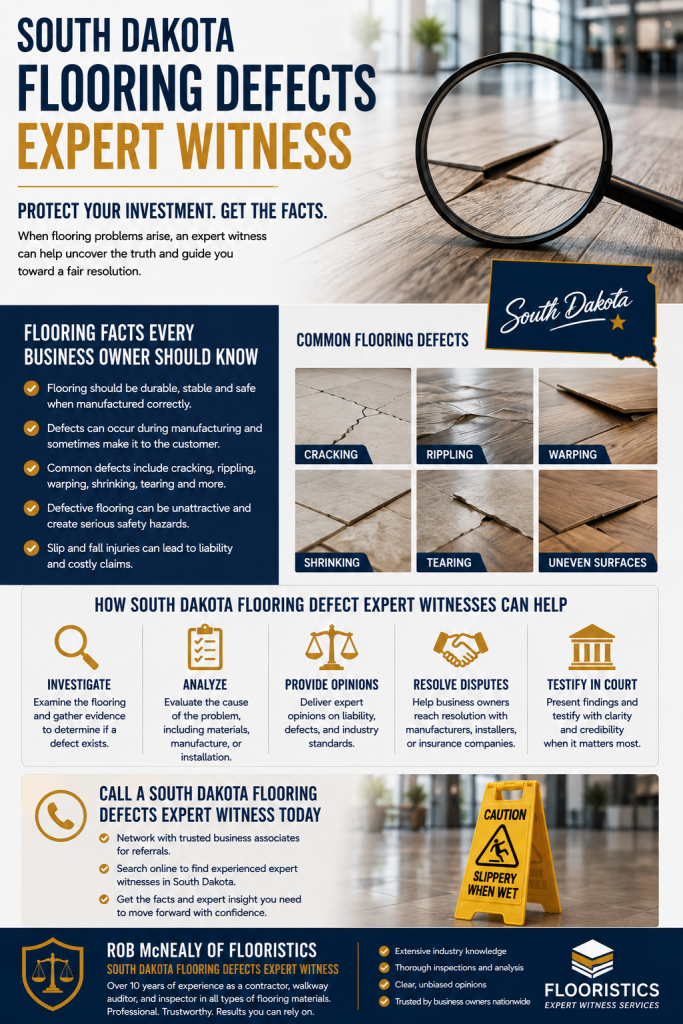 south dakota flooring defects expert witness