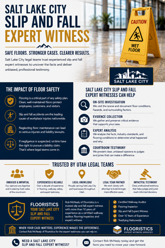 salt lake city slip and fall expert witness