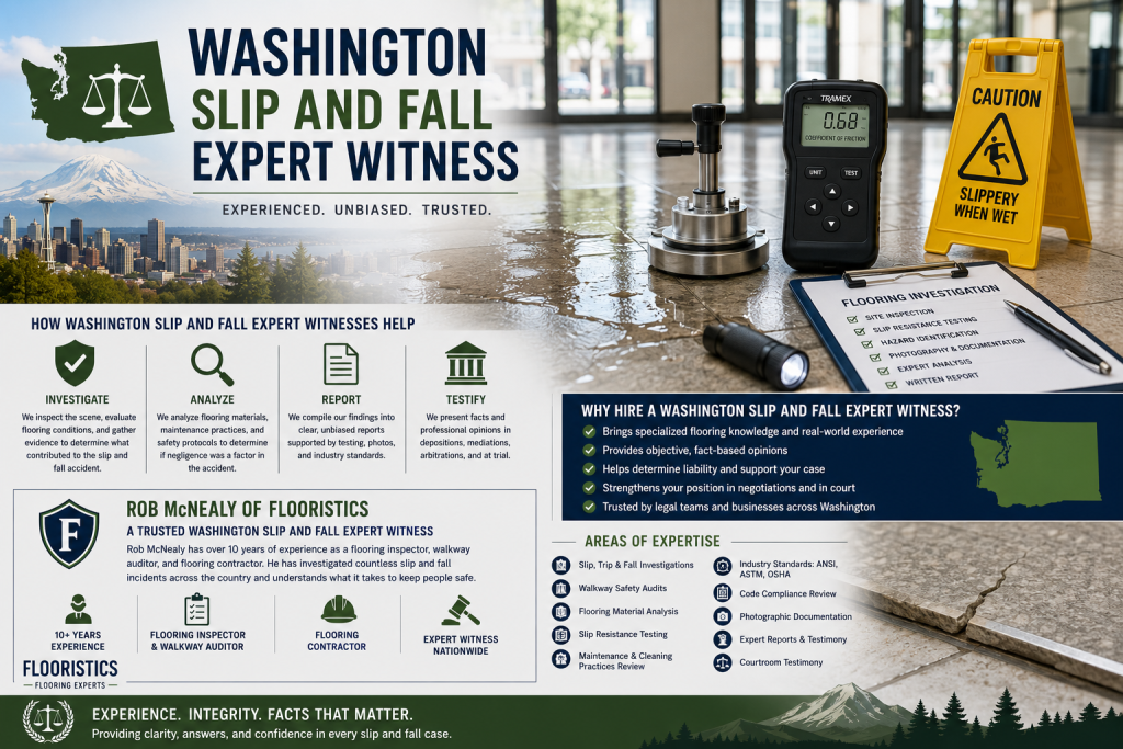 washington slip and fall expert witness