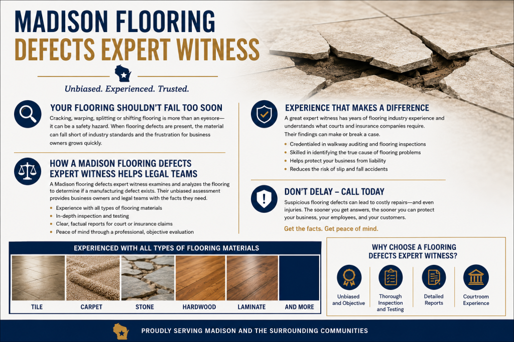 madison flooring defects expert witness