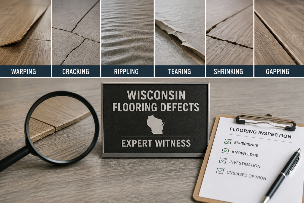 wisconsin flooring defects expert witness