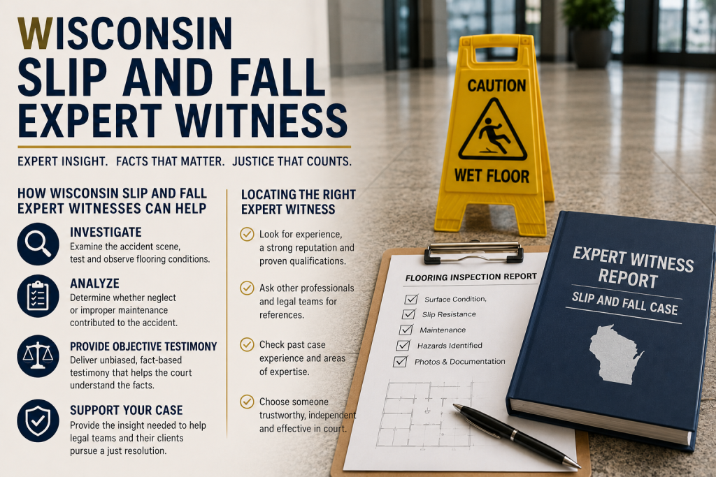 wisconsin slip and fall expert witness