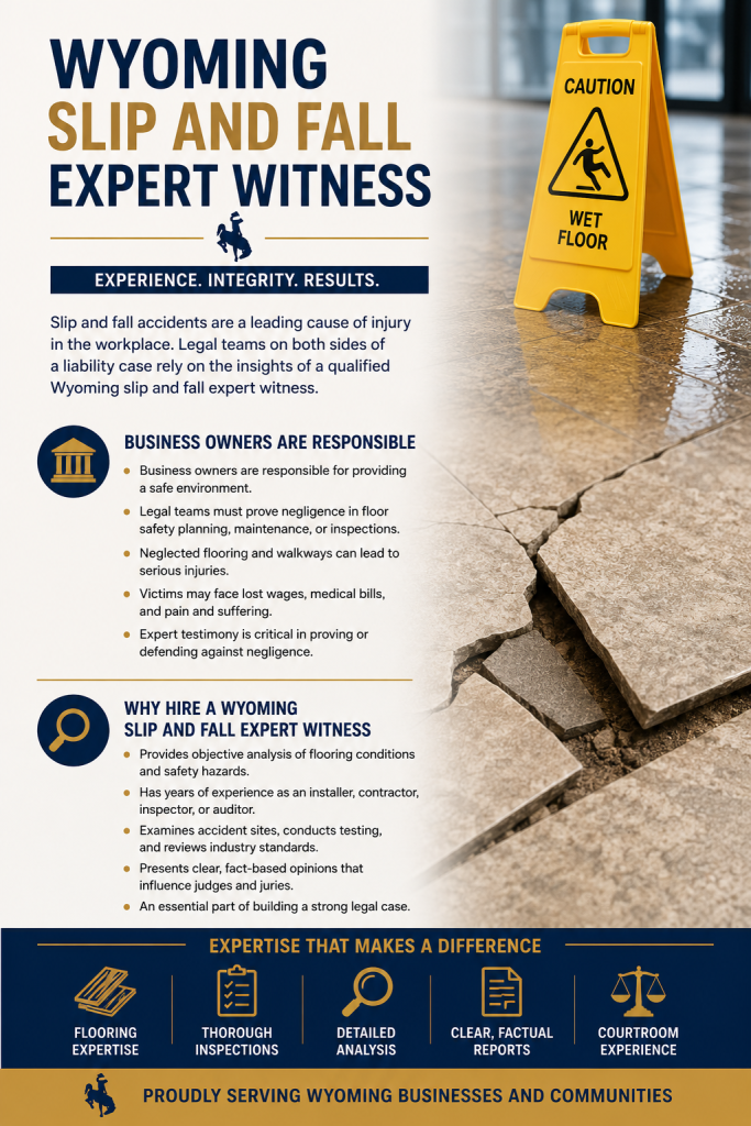 Wyoming slip and fall expert witness