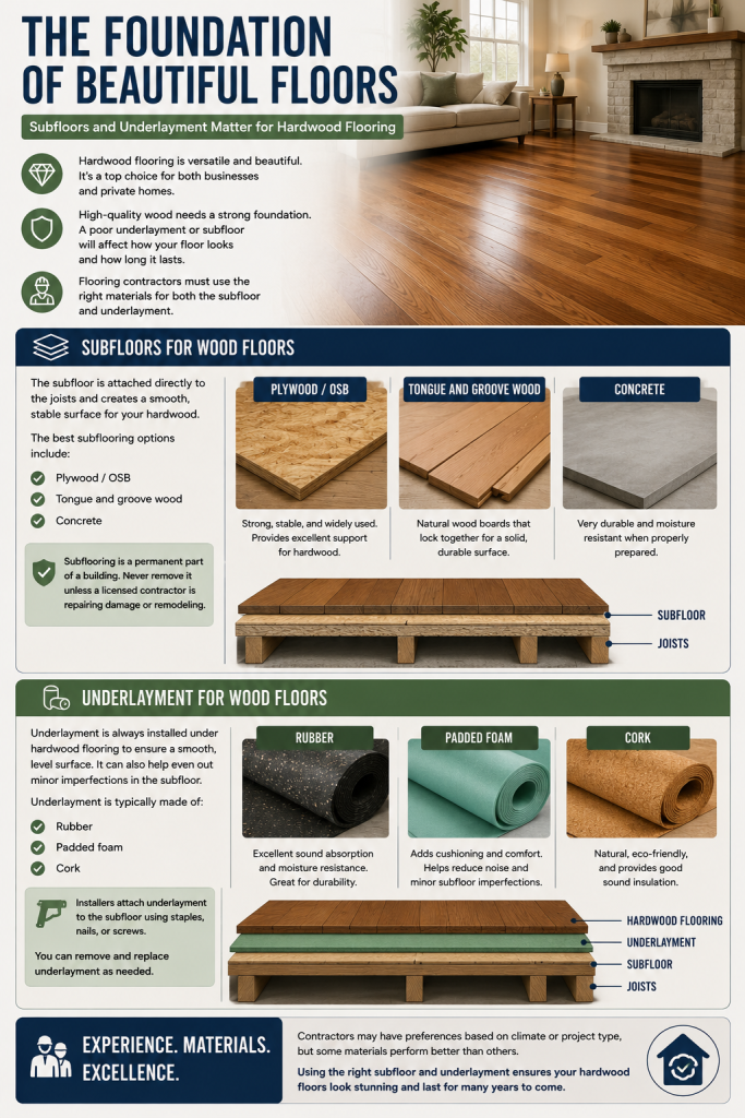 wood floors