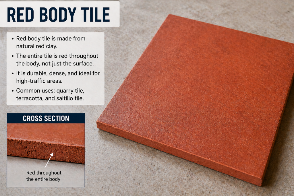 red body tile
